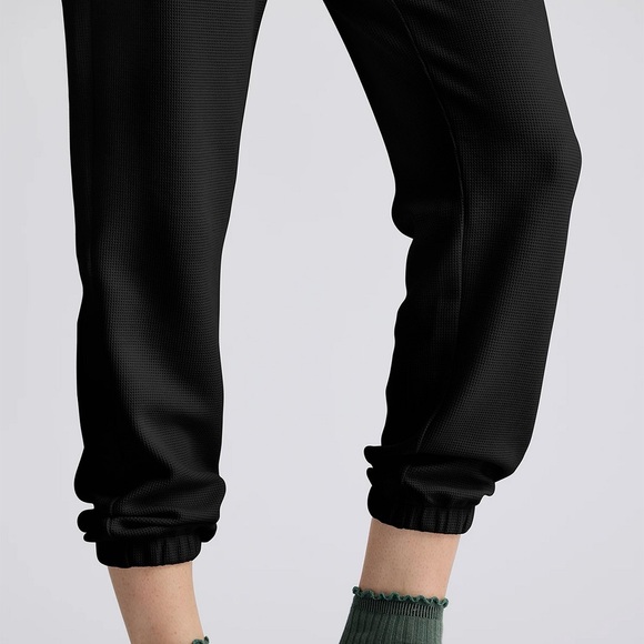 Free Fly Apparel Waffle Joggers Sweatpants Black Sand Size Extra Small XS - Picture 3 of 6